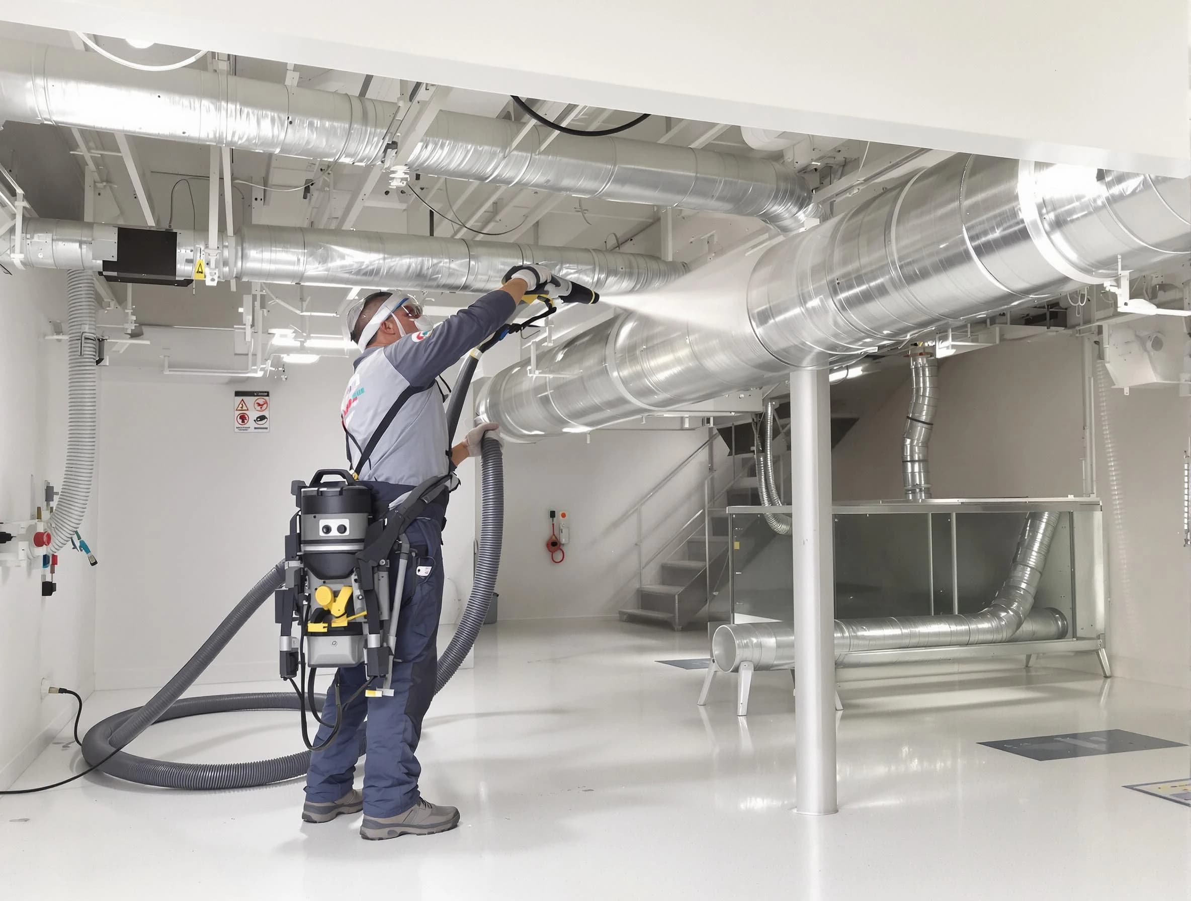 Professional central duct cleaning by Clanton Air Duct Cleaning in Clanton