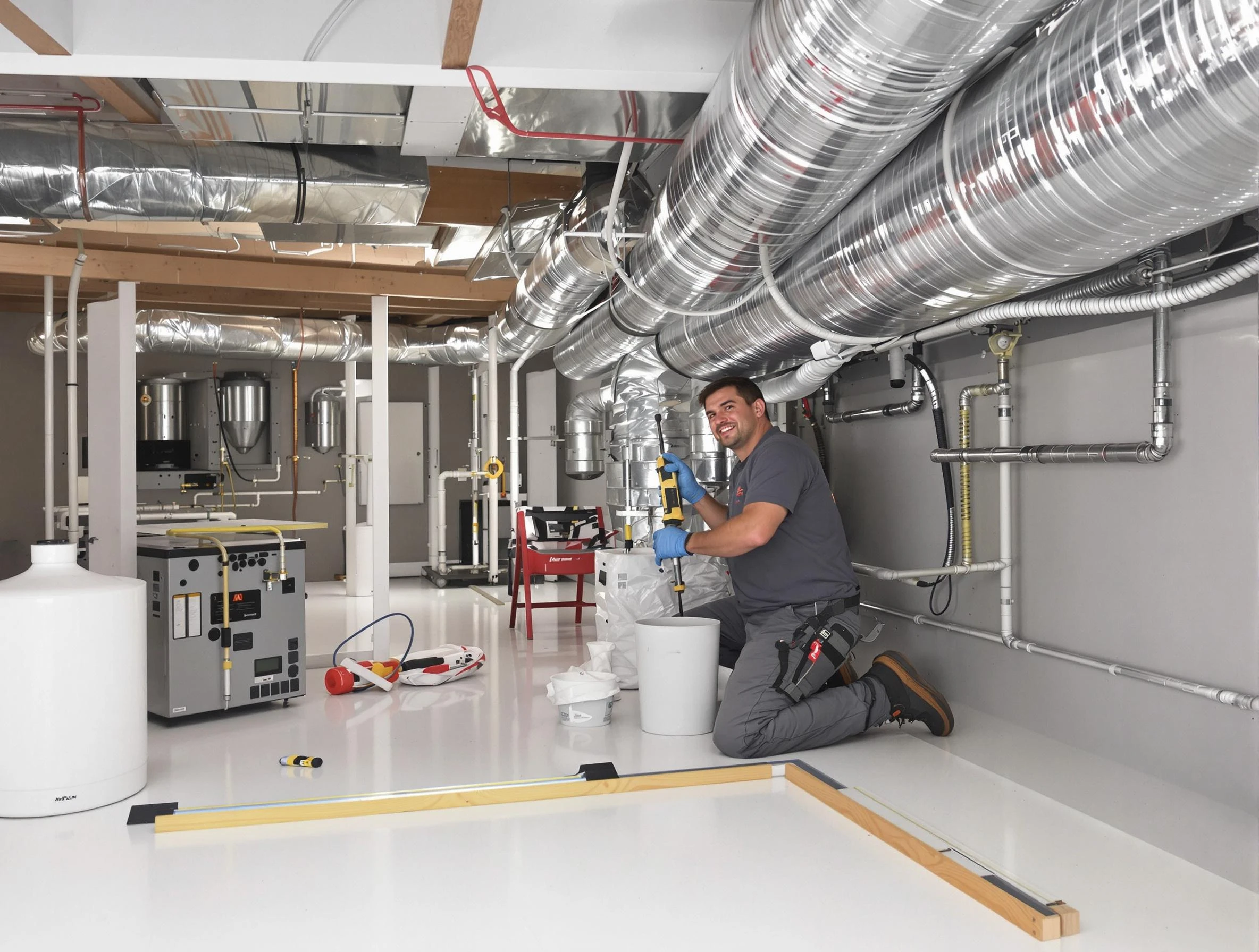 Professional duct sealing service by Clanton Air Duct Cleaning in Clanton