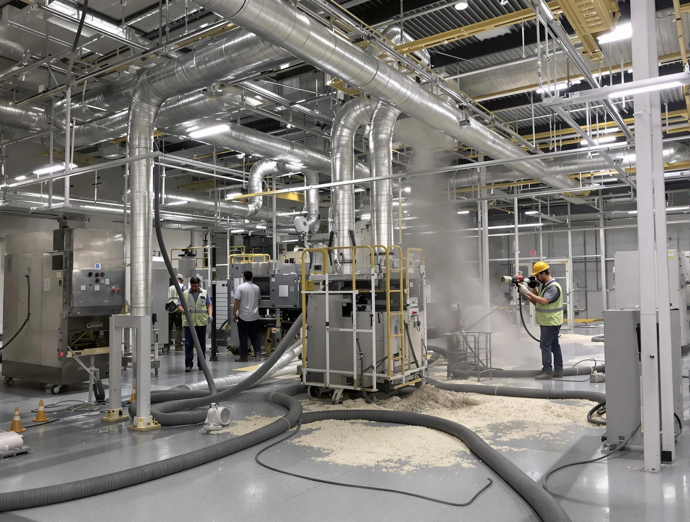 Heavy-duty industrial duct cleaning by Clanton Air Duct Cleaning in Clanton